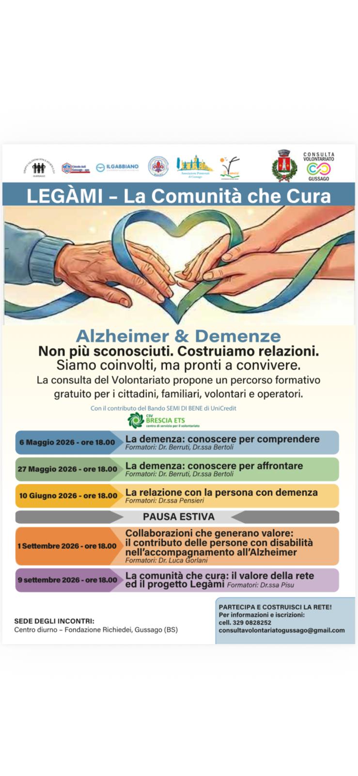 Legàmi - La comunità che cura