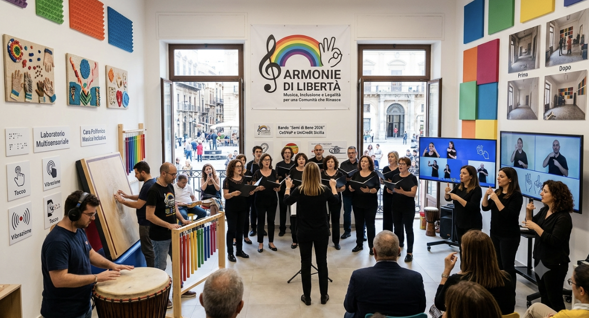 Armonie di Libertà – Musica, Inclusione e Legalità per una Comunità che Rinasce