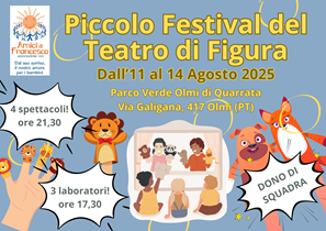 Piccolo Festival del Teatro di Figura - Dono di Squadra Image