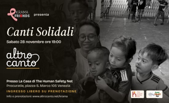 Canti solidali - Altrocanto per Krama Friends alla Casa di The Human Safety Net  Image